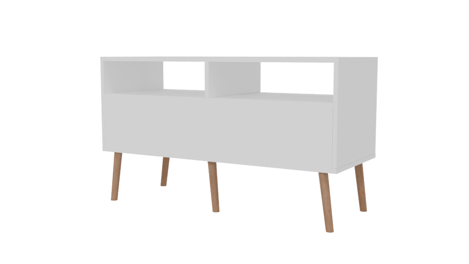 Stylish Modern TV Stand Model - Professional 3D Model Render 6