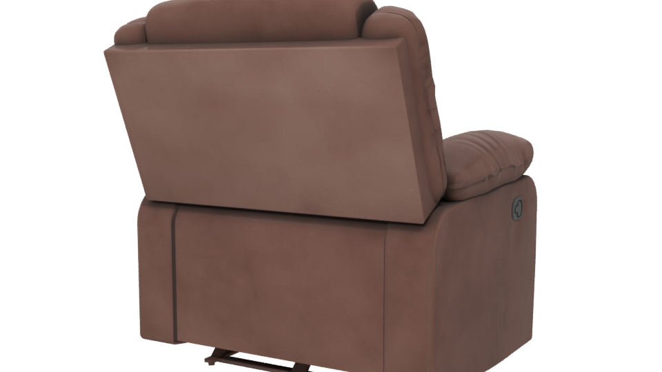 Stylish Recliner Chair 3D Model - Professional 3D Model Render 6
