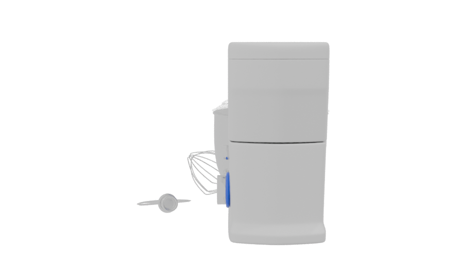 Stylish Kitchen Mixer Model 3D - Professional 3D Model Render 2