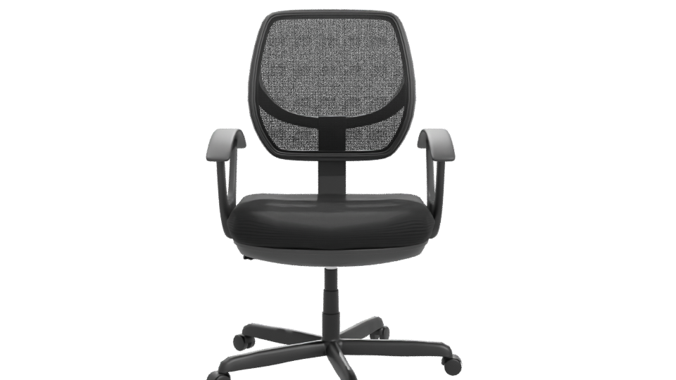 Contemporary Ergonomic Office Chair 3D Model - Professional 3D Model Render 11