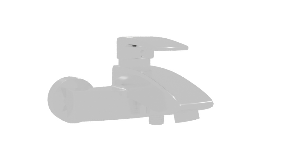 Stylish Modern Faucet 3D Model - Professional 3D Model Render 10