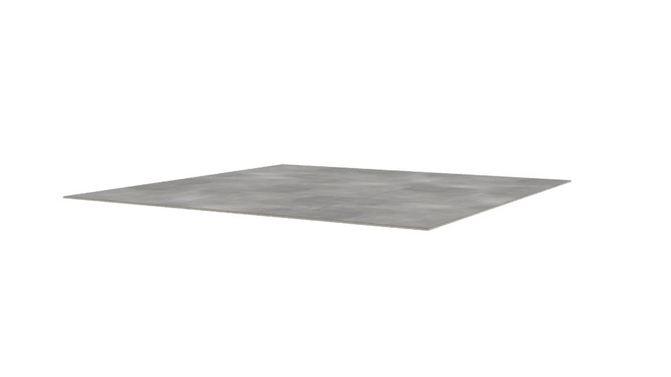 Porcelanato Gray Matte Tile 3D - Professional 3D Model Render 9