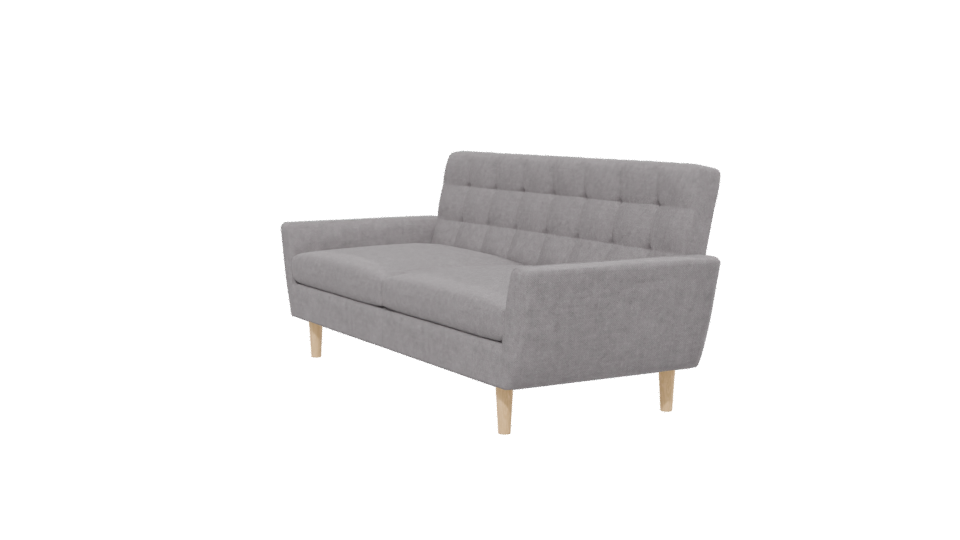 Contemporary Fabric Sofa 3D Model - Professional 3D Model Render 13