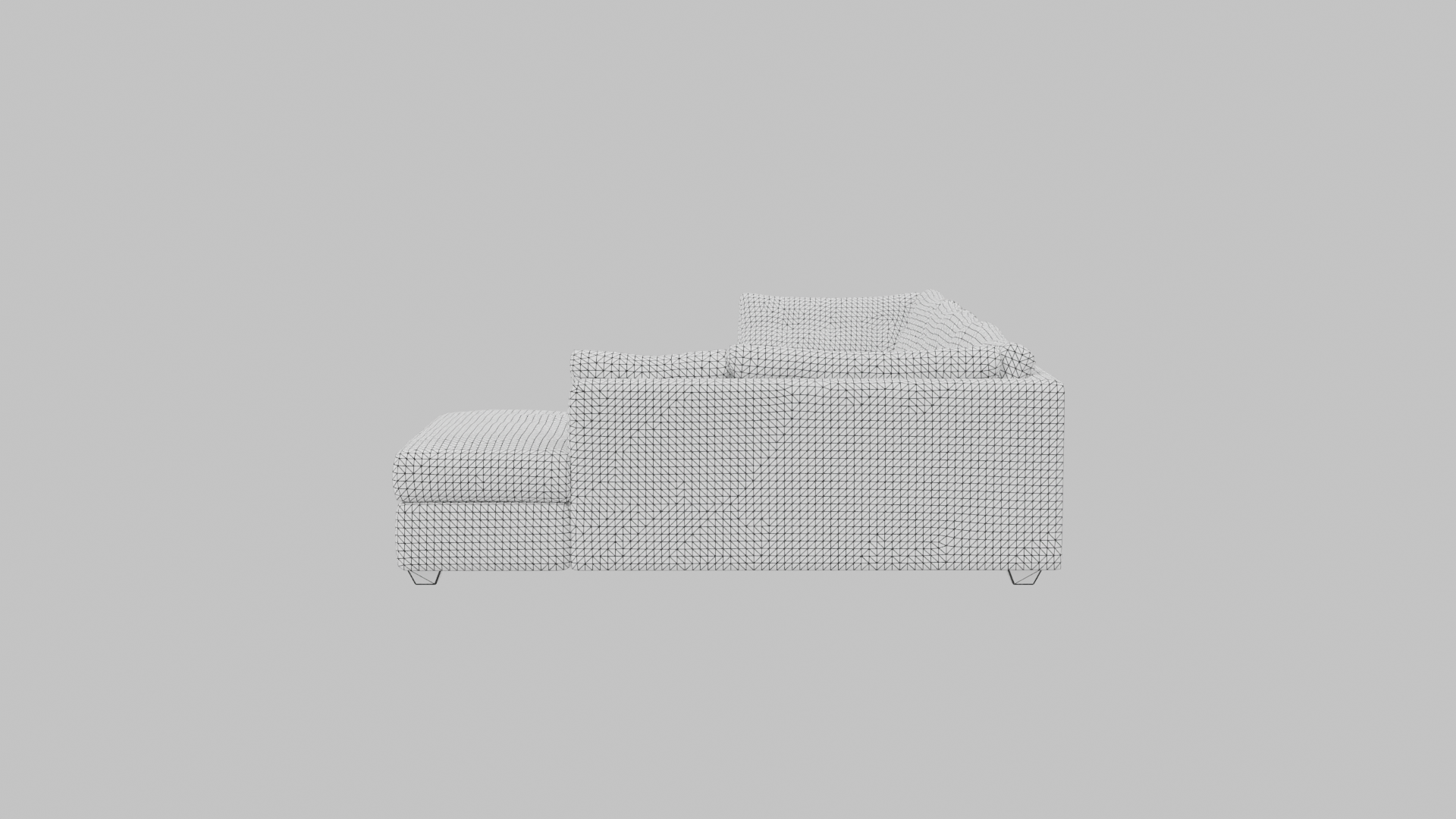 Stylish Modern Sofa Model 3D - Professional 3D Model Render 13