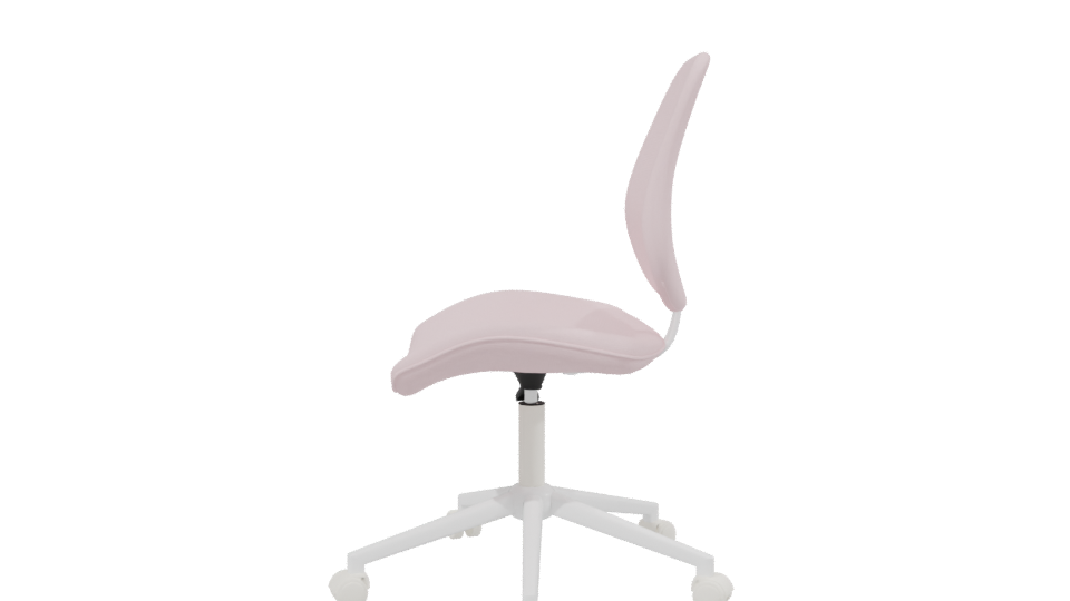 Stylish Ergonomic Office Chair 3D - Professional 3D Model Render 2