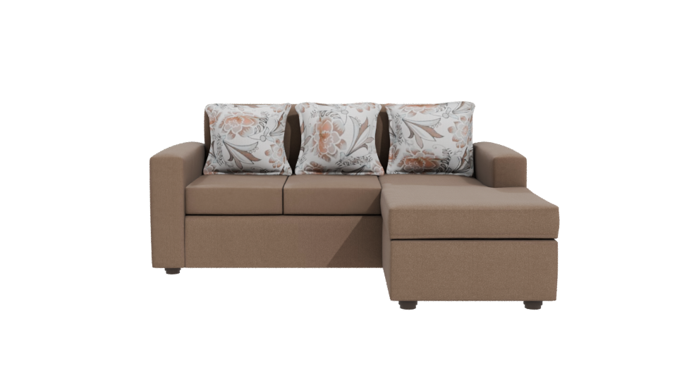 Stylish Modular Sofa 3D Model - Professional 3D Model Render 11