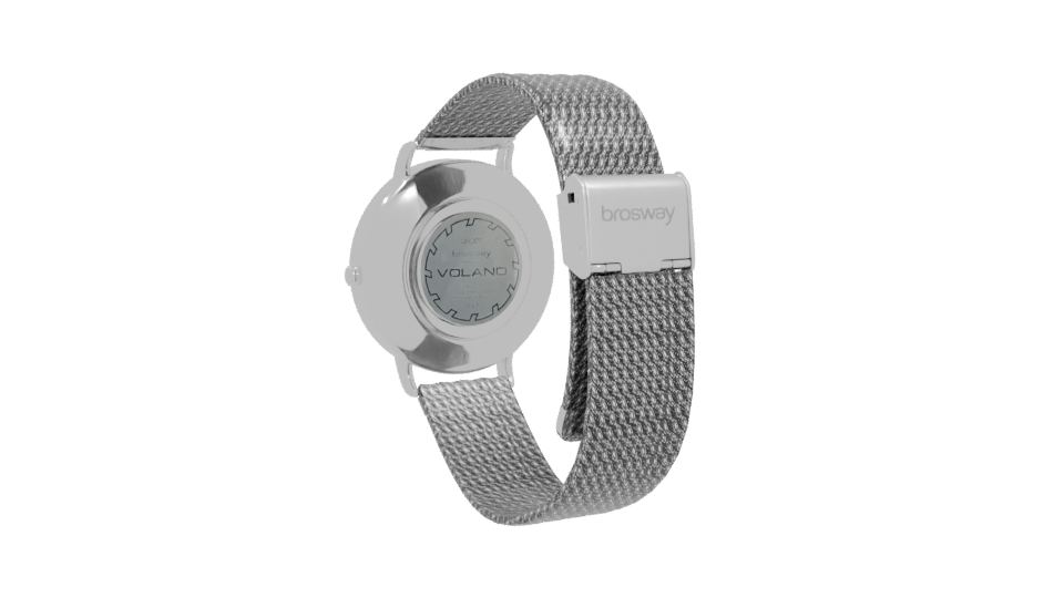 Elegant Volano Watch 3D Model - Professional 3D Model Render 4