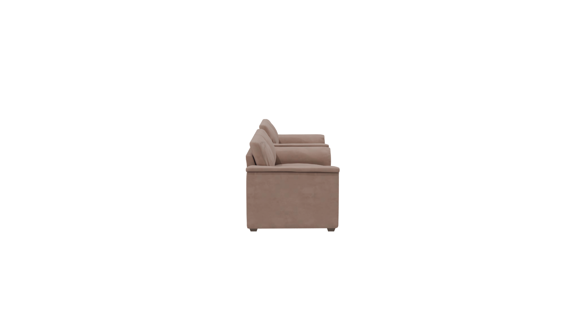 Stylish Leather Sofa Set 3D - Professional 3D Model Render 20