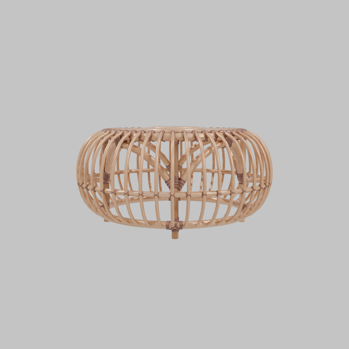 MESA DE CENTRO SANTOS RATTAN NATURAL