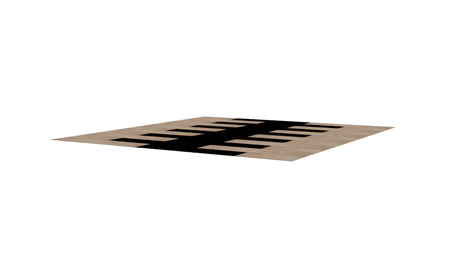 Stylized Wooden Floor 3D Model - Professional 3D Model Render 9