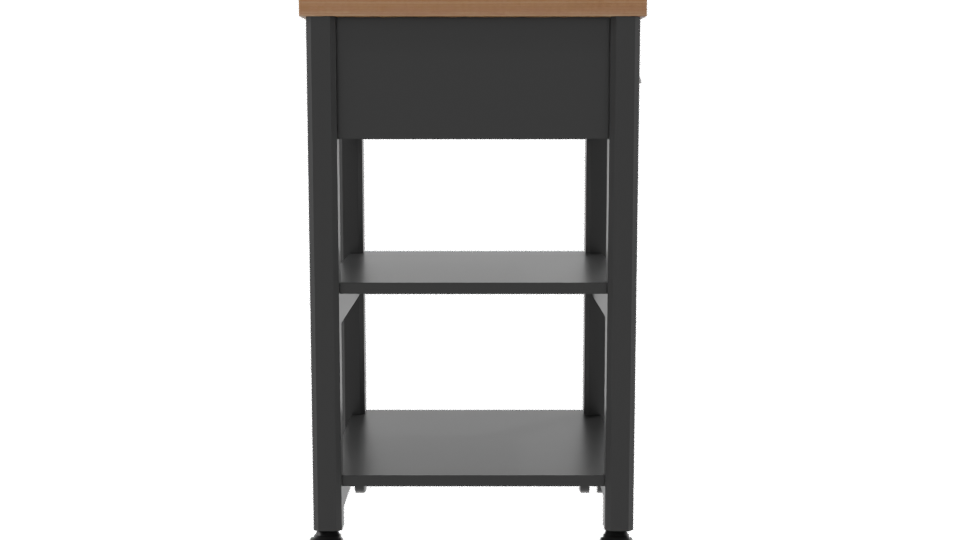 Isla Americana Miami Negra 3D Model - Professional 3D Model Render 8