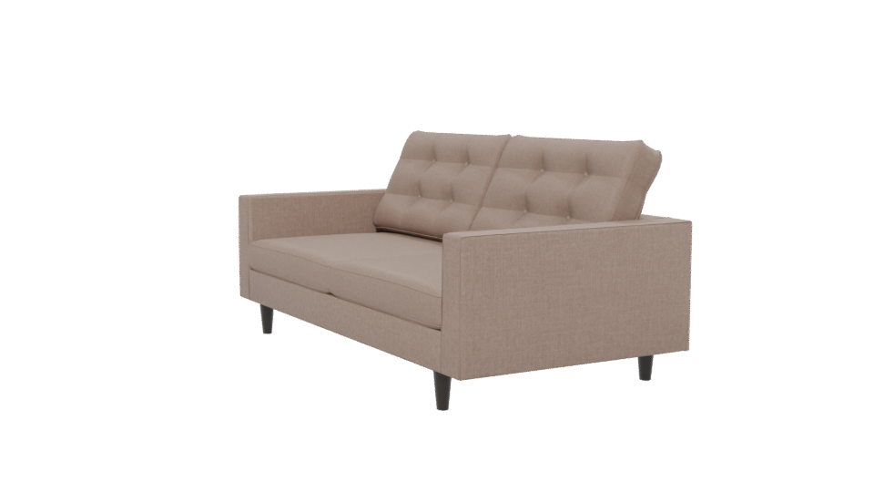 Stylish Upholstered Sofa Model - Professional 3D Model Render 13