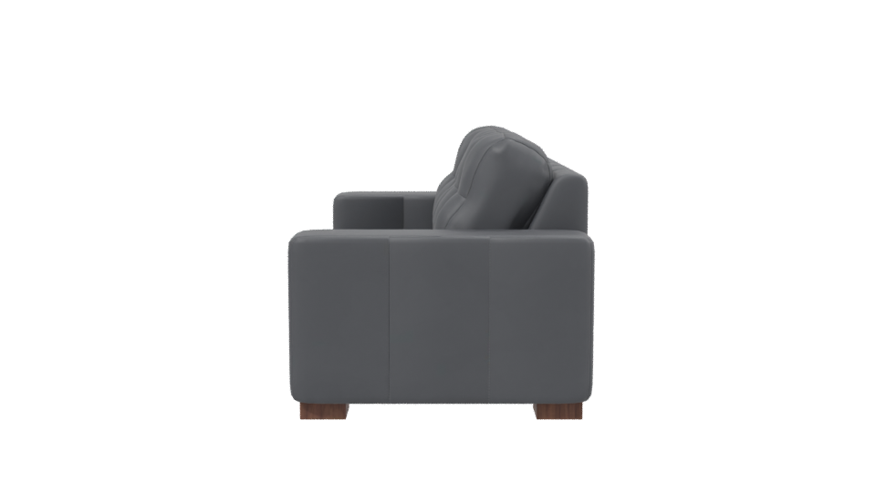 Stylish Modern Upholstered Sofa - Professional 3D Model Render 2