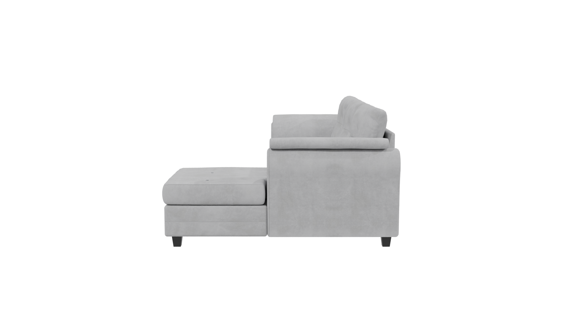 Stylish Sectional Sofa 3D Model - Professional 3D Model Render 2