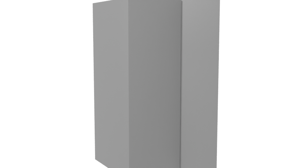 Stylish Double Door Refrigerator Model - Professional 3D Model Render 7