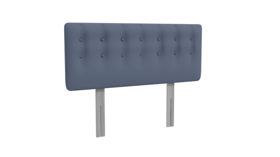 Stylish Fabric Bed Headboard 3D - Professional 3D Model Render 10