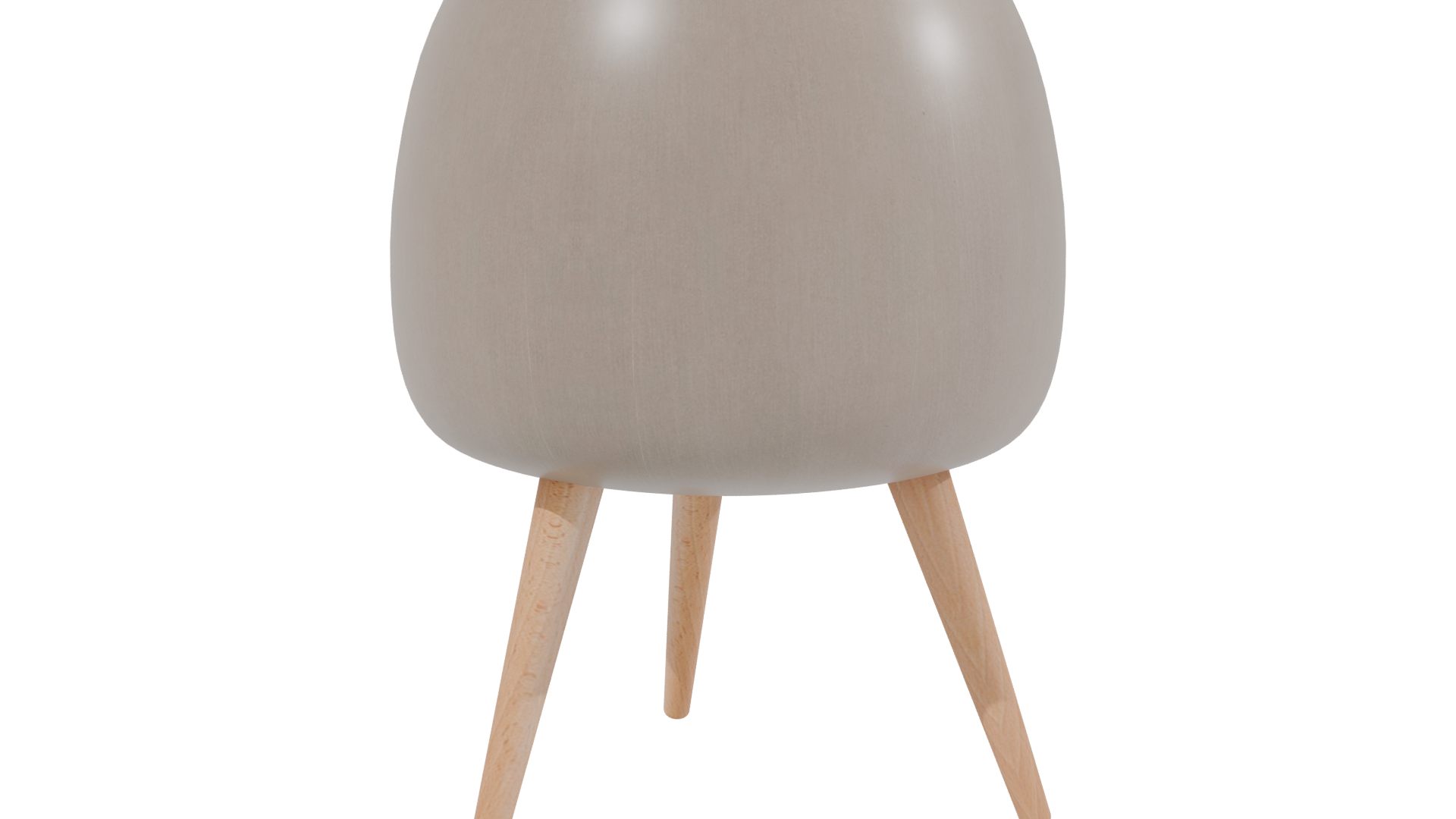 Stylish Minimalist Plant Pot 3D Model - Professional 3D Model Render 2