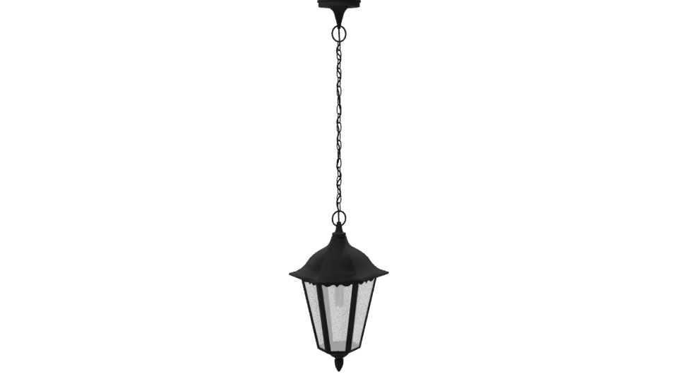Stylish Hanging Lantern 3D Model - Professional 3D Model Render 7