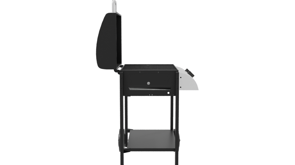 Outdoor Gas Grill 3D Model - Professional 3D Model Render 8