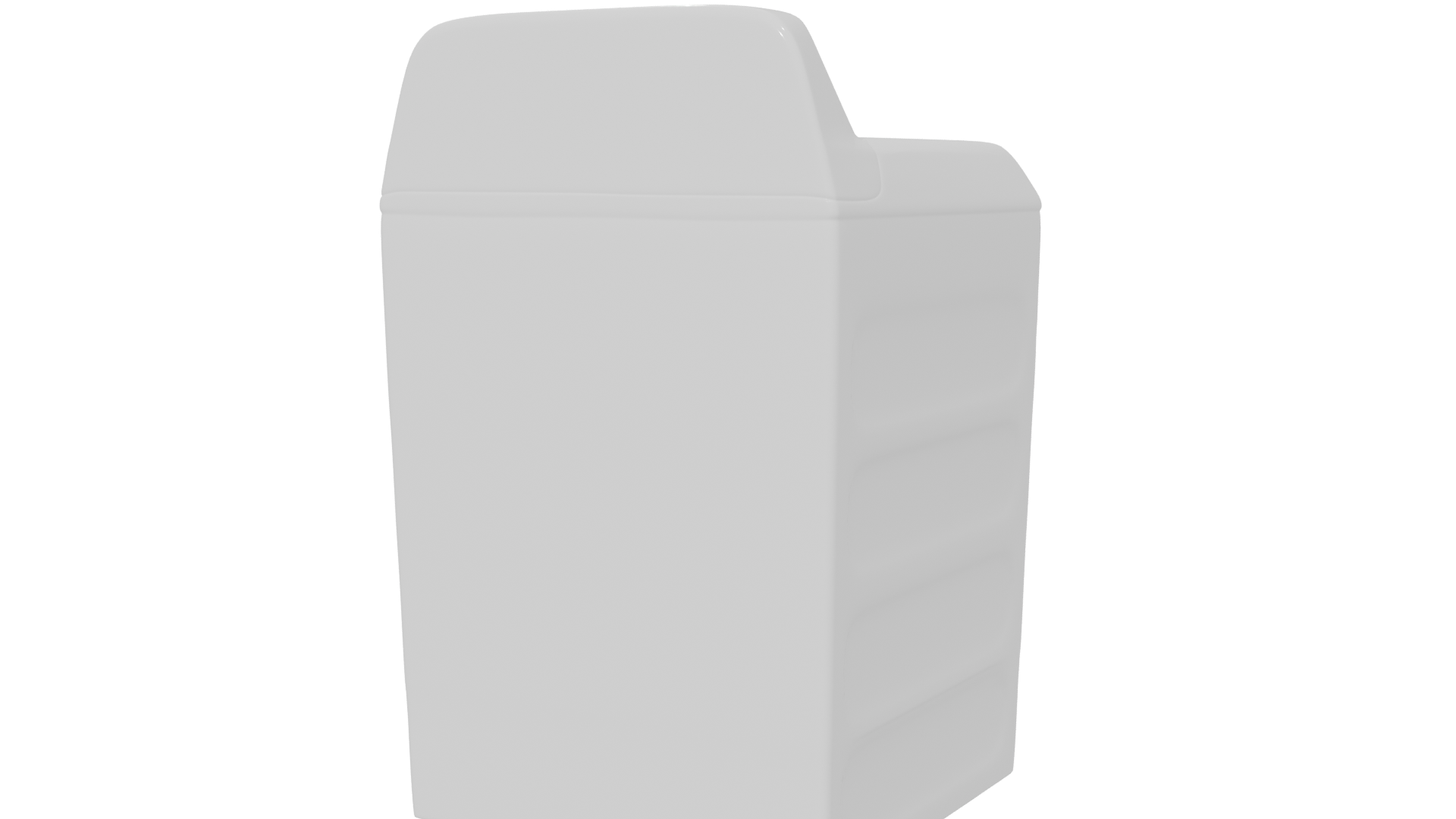 Stylish Top-Load Washing Machine 3D Model - Professional 3D Model Render 18