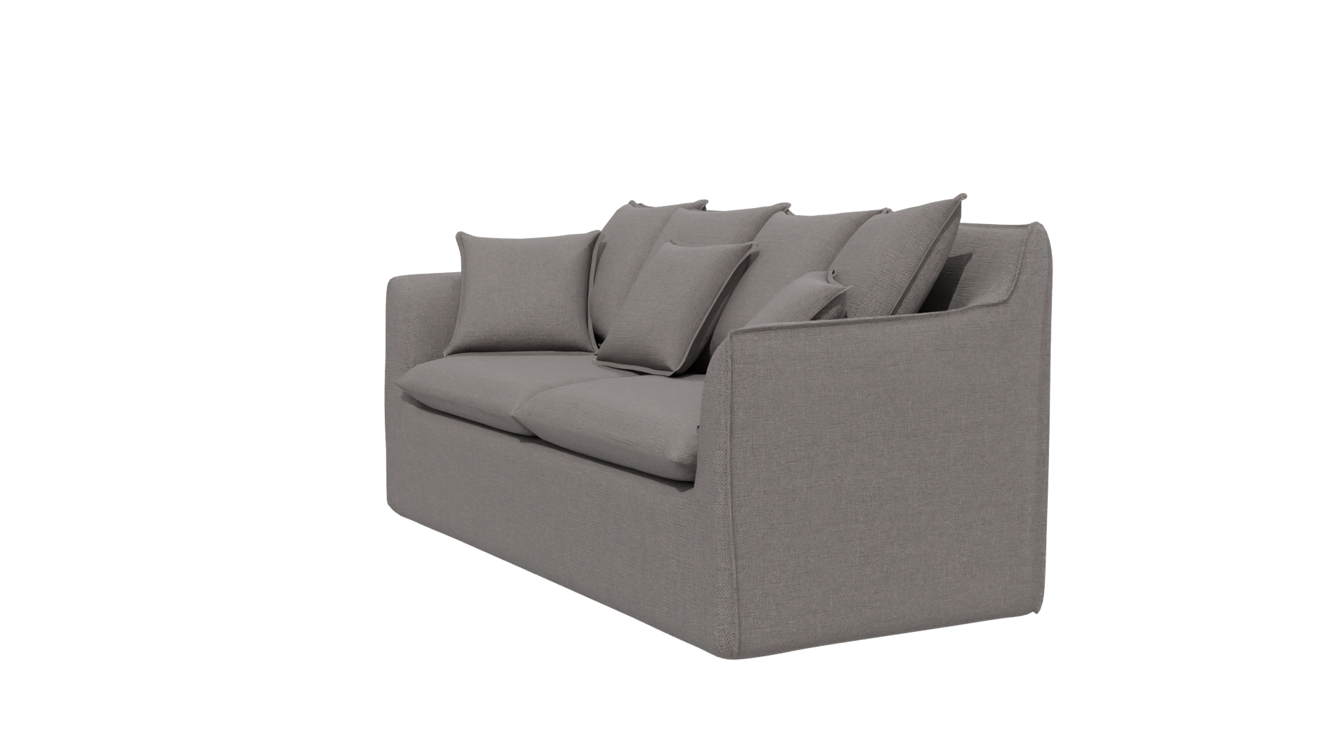 Stylish Fabric Sofa 3D Model - Professional 3D Model Render 13