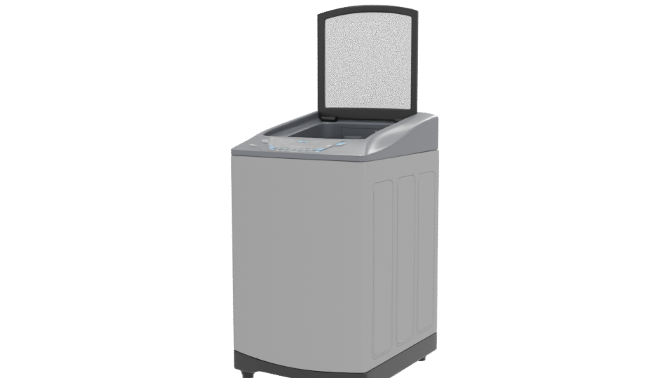 Modern Washing Machine 3D Model - Professional 3D Model Render 12