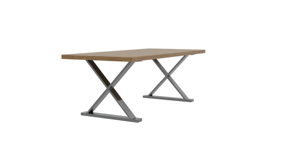 Stylish Modern Dining Table 3D - Professional 3D Model Render 9