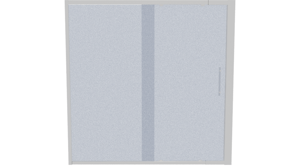 Sleek Modern Glass Display Panel 3D Model - Professional 3D Model Render 5