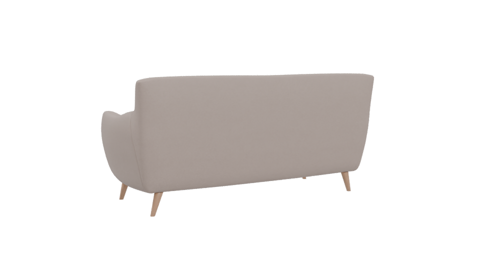 Stylish Modern Sofa 3D Model - Professional 3D Model Render 4
