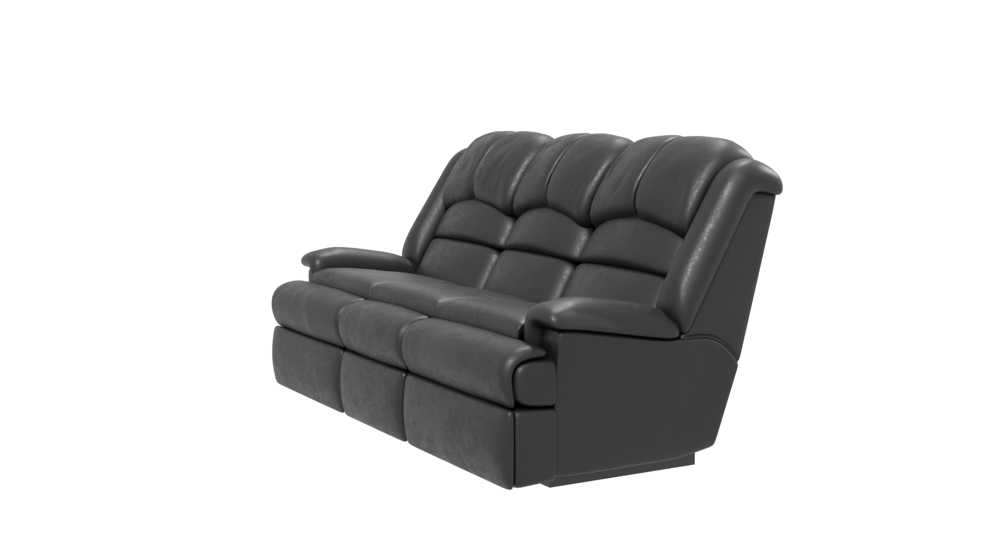 Luxurious Reclining Sofa Model - Professional 3D Model Render 13