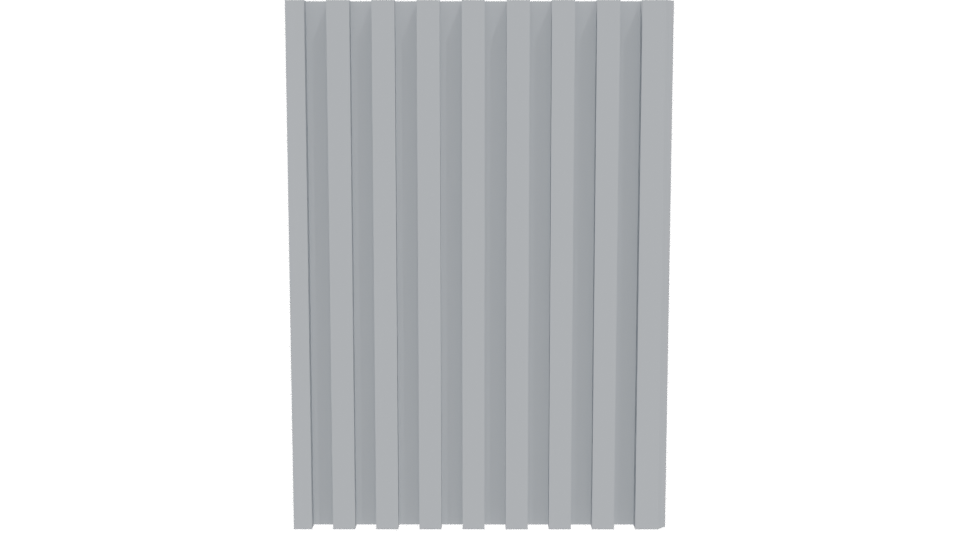 Stylized Wall Panel 3D Model - Professional 3D Model Render 5