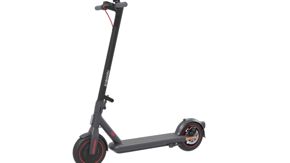 Sleek Electric Scooter Model - Professional 3D Model Render 13