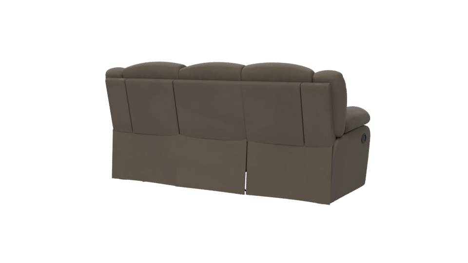 Modern Reclining Loveseat 3D - Professional 3D Model Render 6