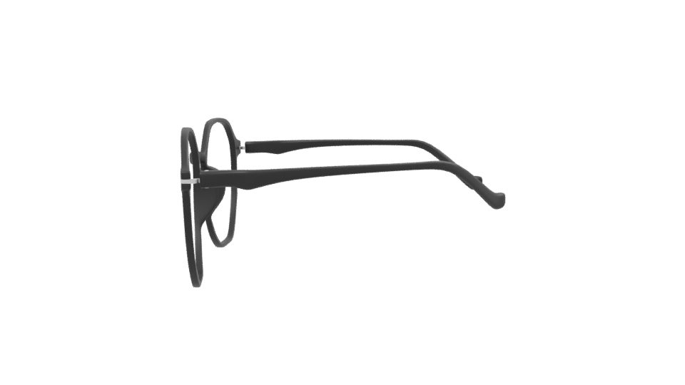 Stylish Modern Glasses 3D Model - Professional 3D Model Render 2