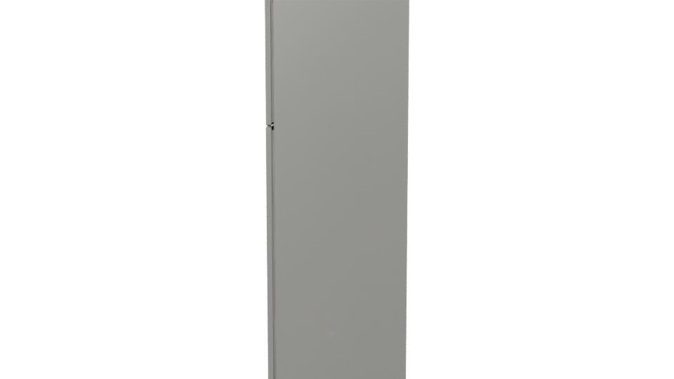 Sleek Modern Refrigerator 3D Model - Professional 3D Model Render 2