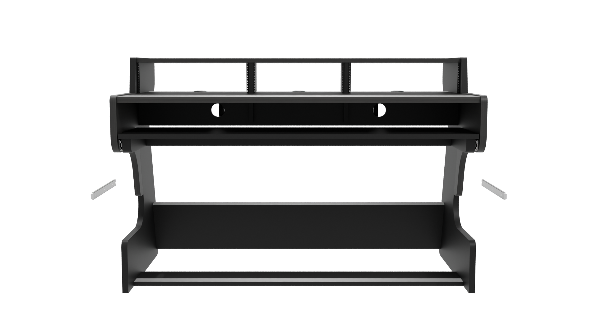 Contemporary Workspace Desk Model - Professional 3D Model Render 11