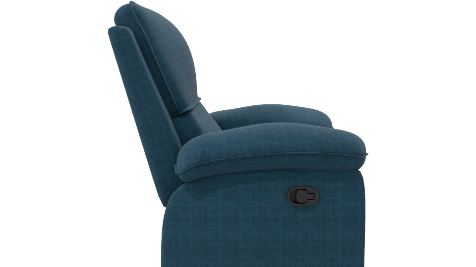 Stylish Recliner Armchair 3D Model - Professional 3D Model Render 8