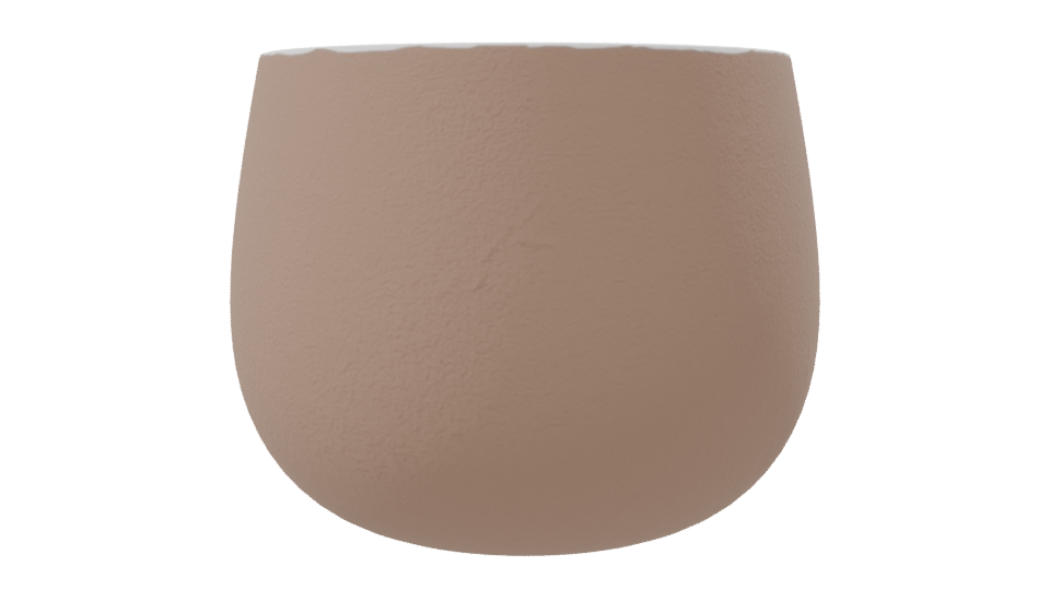 Minimalist Ceramic Flower Pot 3D - Professional 3D Model Render 8