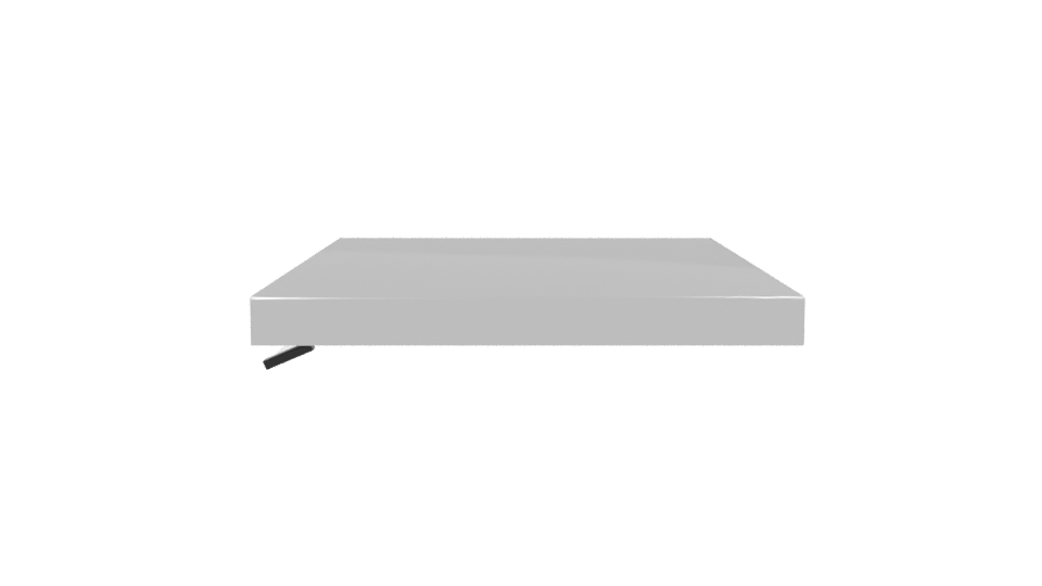 Sleek Metallic Display Platform 3D - Professional 3D Model Render 2