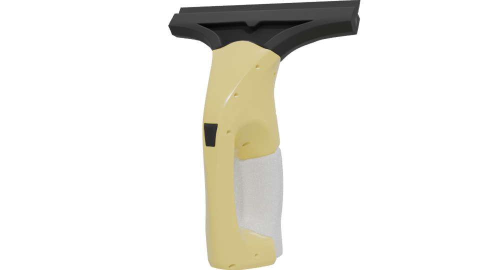 Ergonomic Window Squeegee 3D Model - Professional 3D Model Render 12