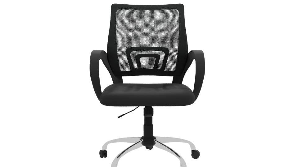 Elegant Office Chair 3D Model - Professional 3D Model Render 11