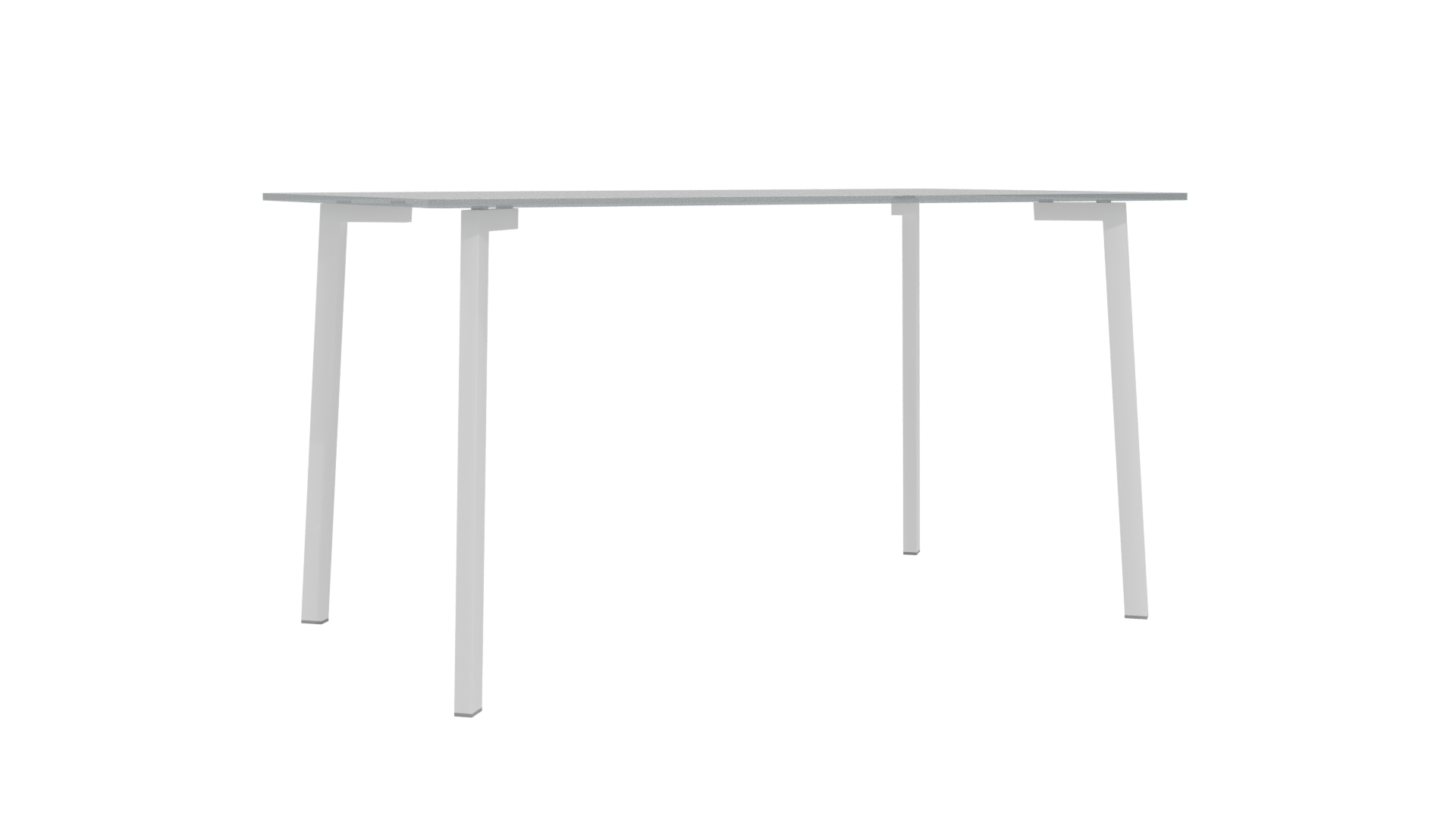 Minimalist Glass Dining Table 3D - Professional 3D Model Render 16
