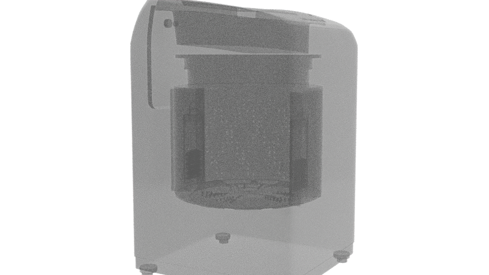 Contemporary Top-Load Washing Machine 3D Model - Professional 3D Model Render 9