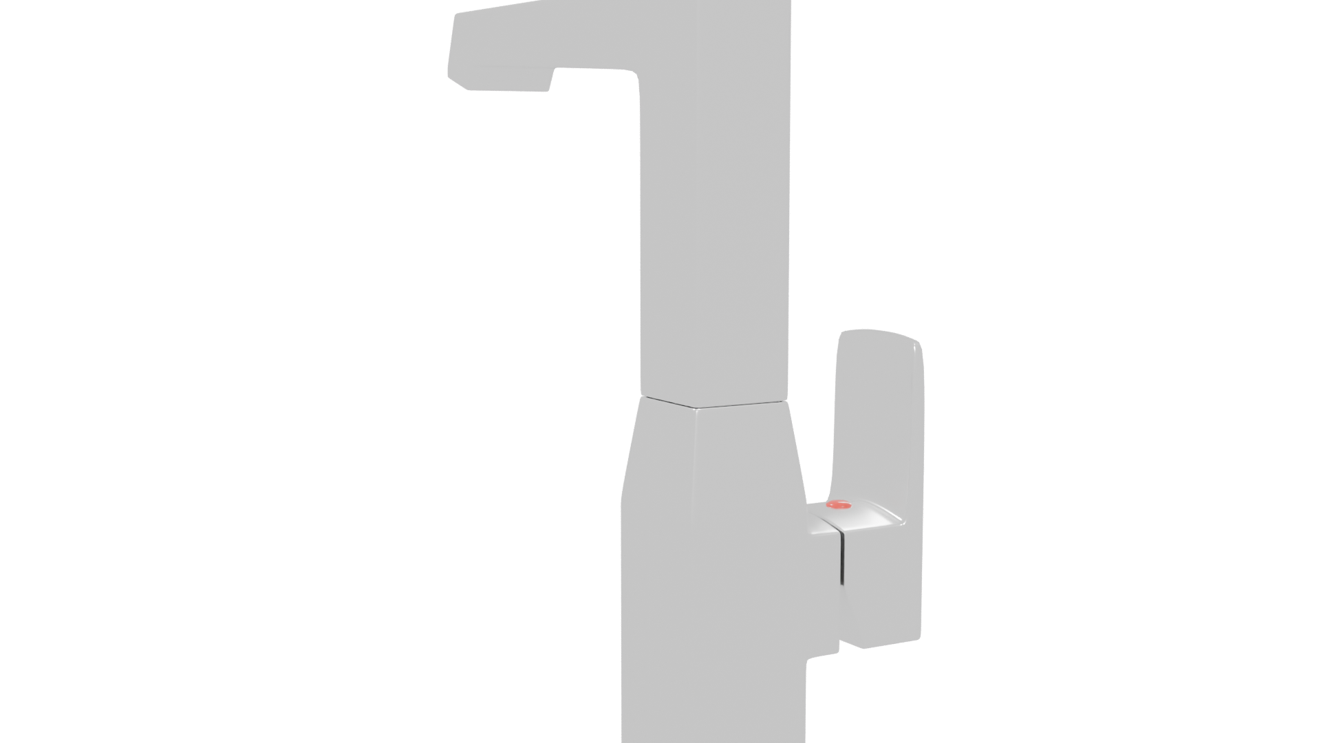 Sleek Modern Wall-Mounted Device - Professional 3D Model Render 4