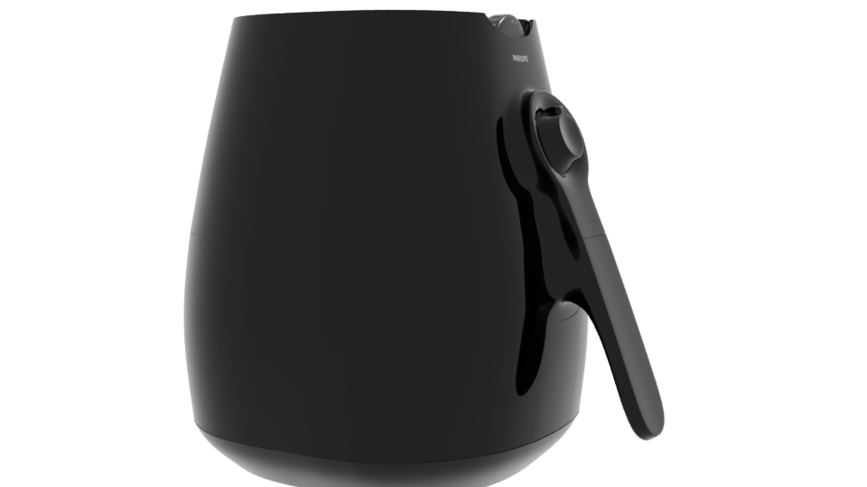 Freidora Airfryer HD9218/71 3D Model - Professional 3D Model Render 9