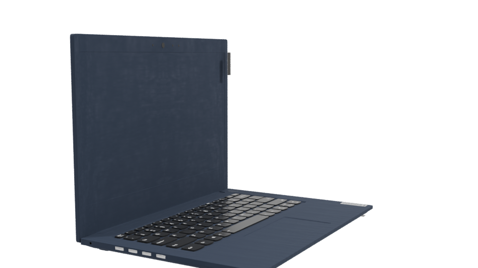 Sleek Laptop Model 3D - Professional 3D Model Render 9