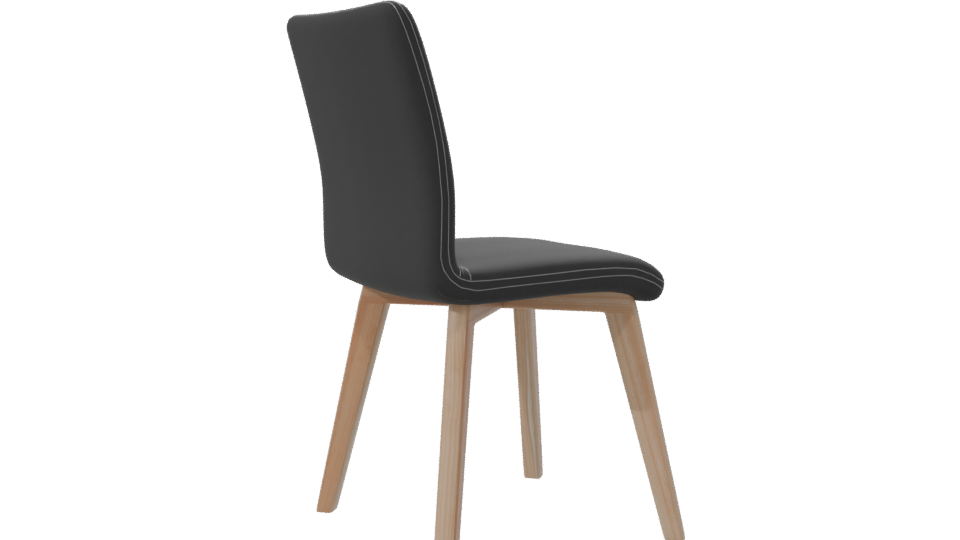 Stylish Modern Dining Chair 3D - Professional 3D Model Render 7