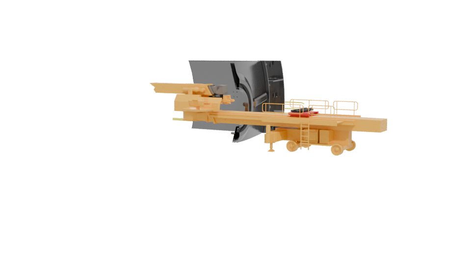 Industrial Machinery 3D Model - Professional 3D Model Render 12