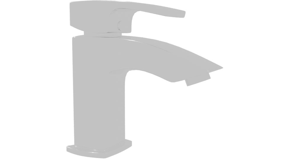 Sleek Modern Wall-Mounted Fixture - Professional 3D Model Render 9