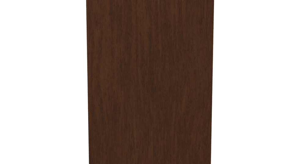 Stylish Wooden Nightstand Model - Professional 3D Model Render 2